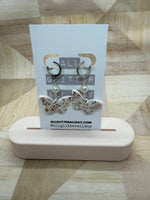 Coquette floral dangle earring 23