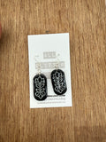 Lotus floral resin dangle