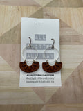 Sydney darling boho hoop dangle -Multiple colors