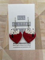 Snoop dog Valentines day heart dangle